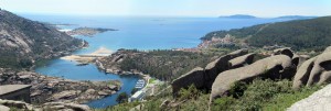mirador de ézaro tercera etapa de la vuelta. foto: Ruben Dene