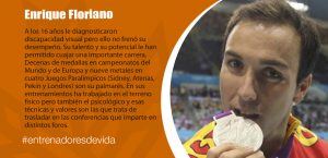 Trainers Paralímpicos - Enrique Floriano
