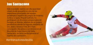 Trainers Paralímpicos - Jon Santacana