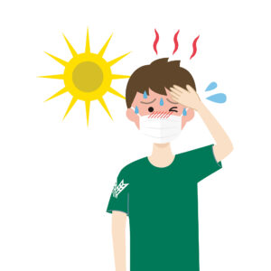 golpe de calor mascarillas