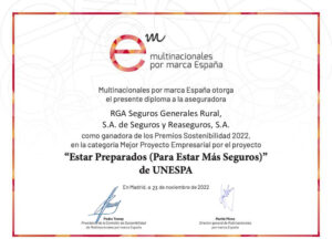 seguros rga premio multinacionales por marca españa